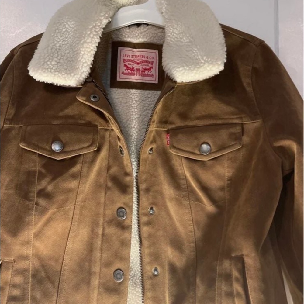Levi's Women's Brown Sherpa Jacket
